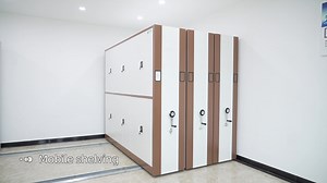 Customized Movable Electric Intelligent Library Mobile Compact Shelving Mobile Shelf Storage System Dense Frame
