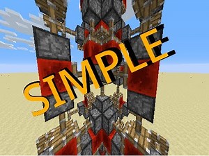 How To Make A Easy Redstone Moving Object! | Minecraft Tutorial