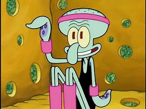 A Slimy Dancing Clip form SpongeBob