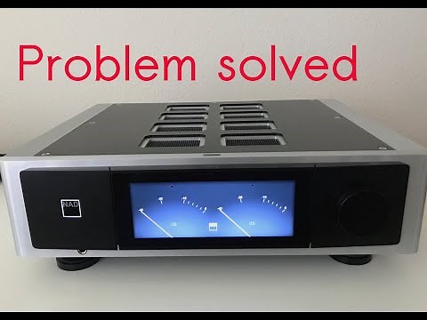 NAD m33 amplifier (How I can Solve this problem)
