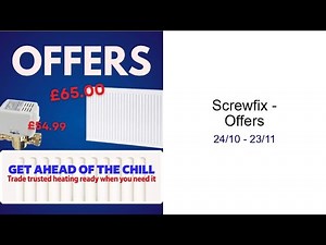 Screwfix - Offers 24/10 - 23/11