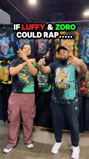 If Luffy & Zoro could rap! #luffy #zoro #onepiece #rap