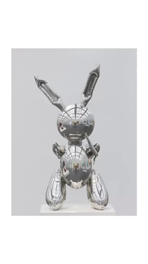 Pelle Samhoud on Instagram: "@jeffkoons ’ Rabbit is less a sculpture and more a cultural mirror. What looks playful and inflatable is in fact rigid, heavy, and obsessively perfected. Stainless steel replaces air, reflection replaces surface. The work seduces first — then confronts you with your own gaze, your own desire, your own position in the spectacle. Koons doesn’t hide the mechanics of attraction; he weaponizes them. Rabbit collapses the boundaries between high art and consumer object, inn