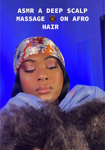 Asmr A Deep Scalp Massage On Afro Hair #headmassage #headmassageasmr #asmrheadmassage #scalpmassage #scalpmassageasmr #asmrscalpmassage #hairplay #hairplayasmr #asmrhairplay #asmr