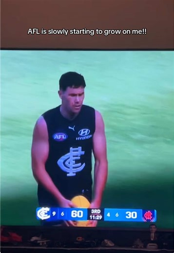 Now I just need to figure out the rules to the game!! | afl