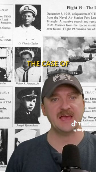 They flew into the Bermuda Triangle… and were never seen again. 😨 In 1945, five U.S. Navy planes known as Flight 19 took off from Florida on a routine training mission. Hours later, their radio calls turned frantic — compasses failing, fuel running out, and pilots disoriented over the ocean. Then, silence. All five planes vanished, followed by a rescue aircraft sent to find them — which also disappeared. No wreckage was ever found. The event gave birth to one of the world’s most famous legends: