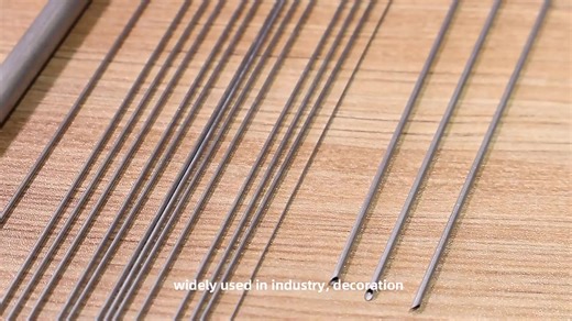 ASTM 304L 316L Micro Stainless Steel Tubes Medical Capillary Pipes