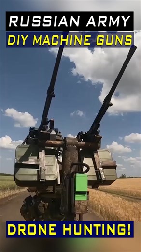 Dual PK Machine Gun Setup Russia's Homemade Drone Hunter #fpvdrone #militarytechnology #army-000 | Jane Carney