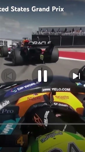 German man crash into both mclarens collided on each other #usasprintgp2025 #usasprint2025crashes