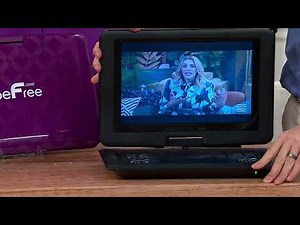 beFree 14" Portable DVD Player with Carry Bag and Headphones on QVC