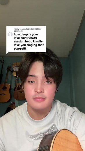 Guitar Acoustic Cover: How Deep Is Your Love