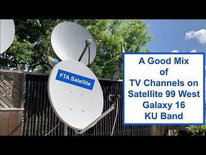 TV Channels on Satellite 99.2 West KU Band Galaxy 16 - FTA Satellite TV