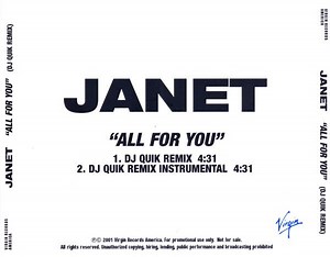 Janet - All For You (DJ Quik Remix)