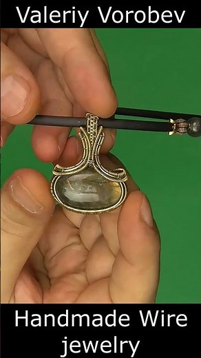 Handmade wire jewelry Valeriy Vorobev Free wire wrapped jewelry step by step tutorials for beginners