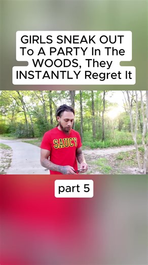 GIRLS SNEAK OUT To A PARTY In The WOODS, They INSTANTLY Regret It | party