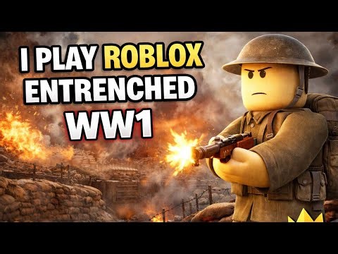 First time I play Roblox ENTRENCHED WW1 – Intense Trench Battle Gameplay!