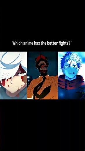 Dark anime fights Jujutsu Kaisen × Chainsaw Man × Hell's Paradise 🔥 #hellparadise #chainsawman #jjk