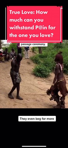 Did you know ??? In the Himba Tribe, Ethiopia🇪🇹, women are whipped to show their love for men going through Right of passage ceremony. The beating goes on until their backs turn bl**dy. They are not allowed to scream. They even beg the men to do it again again. culture can be diverse. #fakebodyy⚠️ #powerofafrica #african #africantiktok #africa #ethiopian_tik_tok #himba #africanroots #travelafrica #wanderlust #adventureseeker #Dovoutravel #travelmore #goexplore #wonderfulplaces #viral #fyp #exp