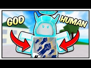 I Mastered The ULTIMATE God Human Fighting Style... (Roblox Bloxfruit)