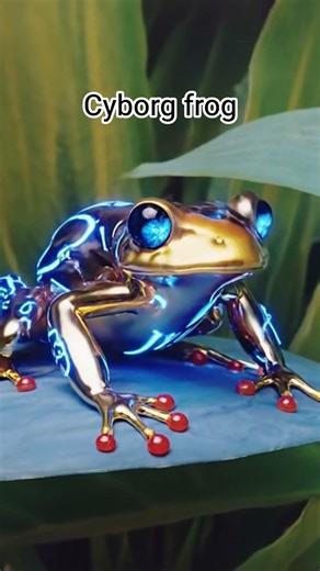 Cyborg frog