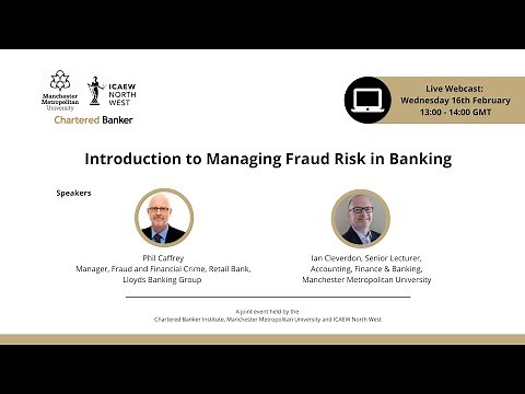 Introduction to Managing Fraud Risk in Banking