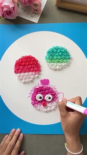 Bubble Wrap Turned into Art | Fun & Creative DIY Activity