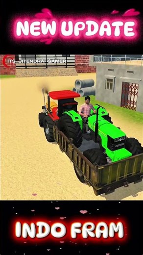 Indo fram added 💯🔥 | indian vehicle simulator 3D #shorts #shortsfeed #gaming #viral #trending #farm
