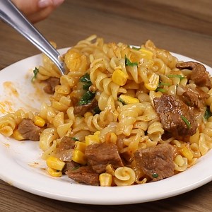 83K views · 954 reactions | When I prepare meat with pasta like this, everyone asks me for the recipe. | SuperYummy | Facebook