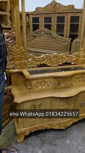 1.1K views · 52 reactions | চিটাগাং সেগুন কাঠের ভিক্টোরিয়া ডিজাইনের ড্রেসিং টেবিল। New model furniture #dressingtable #woodenfurniture #furniture | New Model Furniture House | Facebook