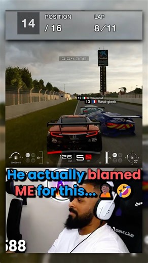 This Driver Had The AUDACITY To Blame Me For This... #gt7 #granturismo