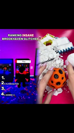 Ranking INSANE Brookhaven glitches! 😳 #roblox #brookhaven