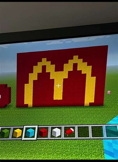 McDonald’s, Google Maps Logos - Minecraft Pixel Art