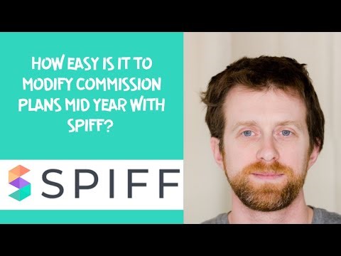 How easy is it to modify commission plans mid year with Spiff?