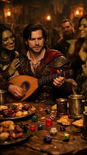 Bard's Bangin' Everything in the Tavern (Dungeons and Dragons Half Orc Witness Anthem)