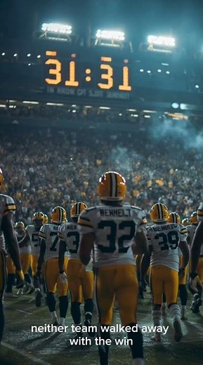 Packers vs Cowboys Ends in Shocking 31-31 Tie | Full NFL Highlights & Breakdown