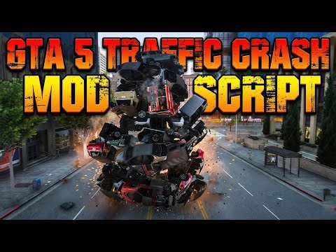 GTA 5 Traffic Crash Mod Script | Realistic Accident System | GTA V Chaos Mod