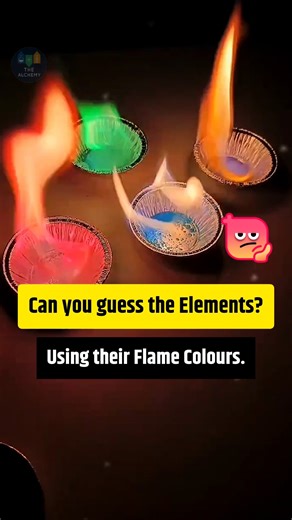 Flame Test Challenge 🔥 Guess the Element! #experiment #chemistry