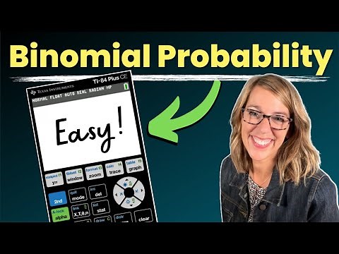 Binomial Probabilty with the TI84 | Binomial PDF Function on the TI84