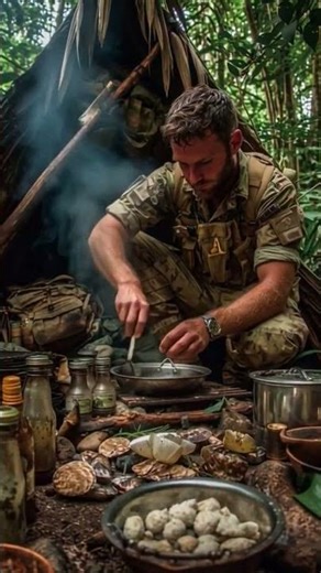 Indian Army Soldiers Cooking in Jungle | Real Army Life | Survival Cooking Footage #armyforce