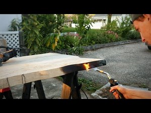 Live Edge Table From Non Live Edge Slab