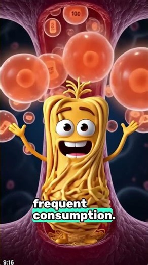 What Instant Noodles Do To Your Body 🍜 | Shocking Health Effects Explained! #facts #shorts #viral