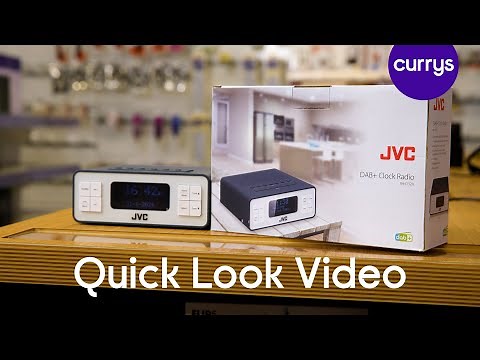 JVC RA-D32H DAB+/FM Clock Radio - Quick Look