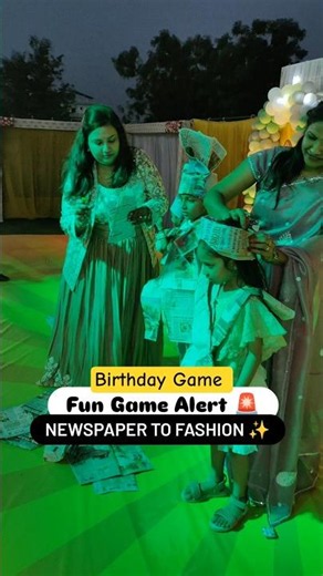 Fun Birthday Game for Moms & Kids 👗✨