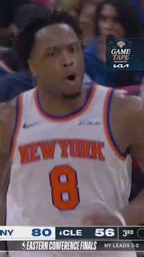 🎱 put on a dunking clinic in game 4 #nba #nyknicks #nbaplayoffs #oganunoby