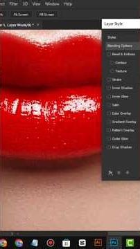 Mind-blowing technique to create realistic lipsticks in photoshop #shorts #tipsandtricks #photoshop