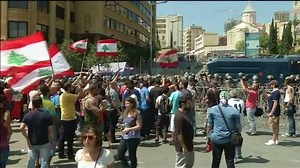 43K views · 294 reactions | #Lebanon is seeing some of the largest protests on its streets for years - sparked by weeks of rotting, reeking rubbish left uncollected due to political in-fighting. The trash debacle is just the catalyst for an explosion of frustration about a number of problems plaguing the tiny Middle Eastern State. Not least, allegations of endemic corruption and a paralyzing political deadlock – at a time of intense regional turmoil. | CNN Connect the World | Facebook