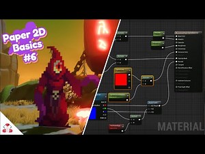 Custom Sprite Material in Unreal Engine 5 - Paper 2D Basics