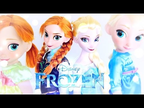 ELSA - ANNA - Doll Review: New Disney Frozen Dolls