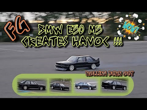 BEST HANDLING 23CC PETROL RC CAR CHALLENGE 510 BMW E30 M3 BY FG