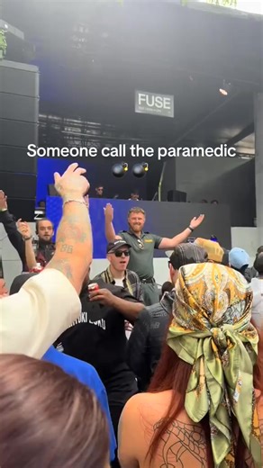 🎶 When the sirens are off and the beats are ON… 🚑💃 Caught our paramedic showing off some moves at the festival stage! Who knew life-saving skills came with such killer dance moves? 😎 #UKAmbulanceHumour #ParamedicLife #FestivalVibes #SaveLivesDanceLater Credit to francescawest96 on TikTok | UK Ambulance Humour